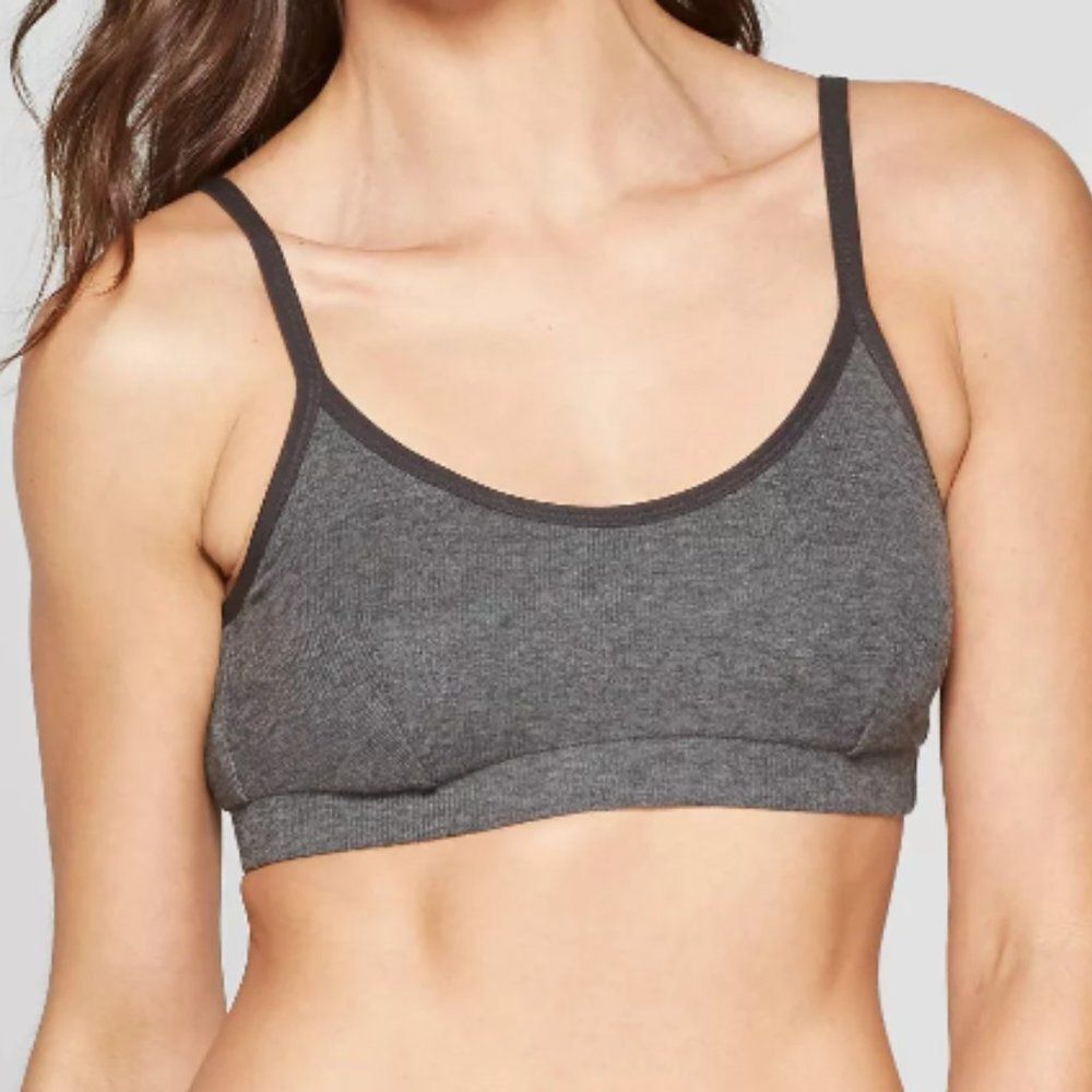 Auden Padded Ribbed Bralette - NWT
